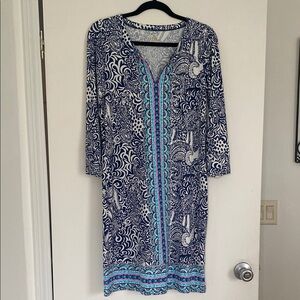 Lilly Pulitzer Paisley Subtle Animal Print Dress